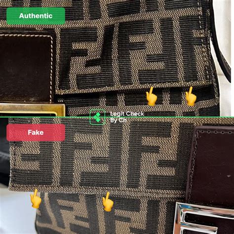 real fendi vs fake|how to authenticate Fendi bag.